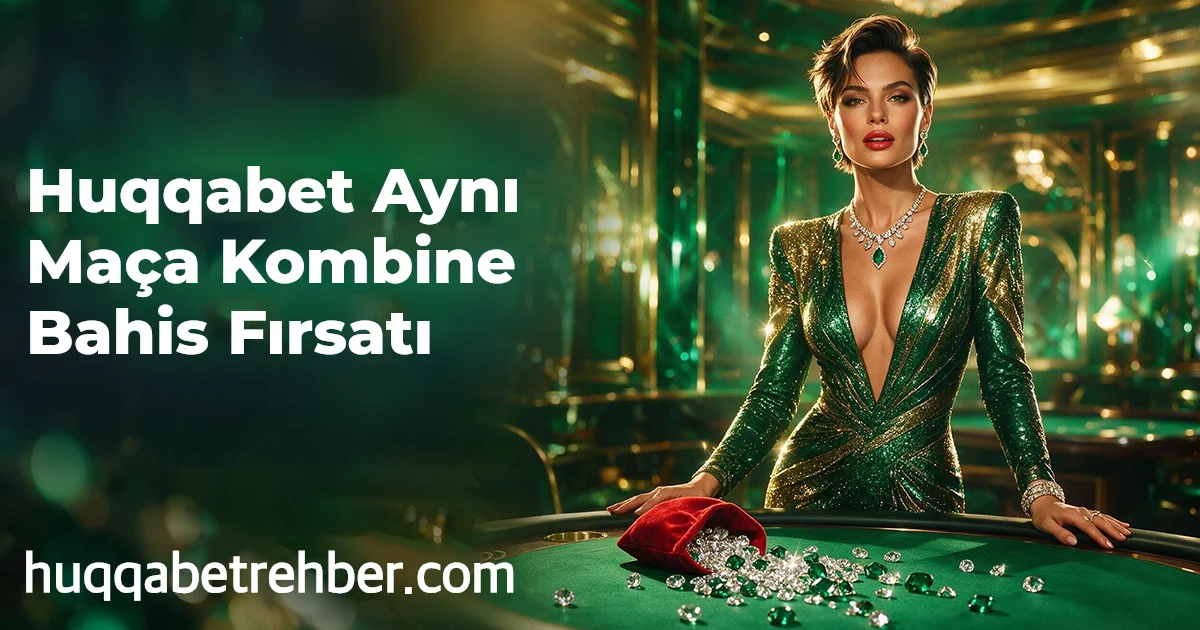 Huqqabet Aynı Maça Kombine Bahis Fırsatı